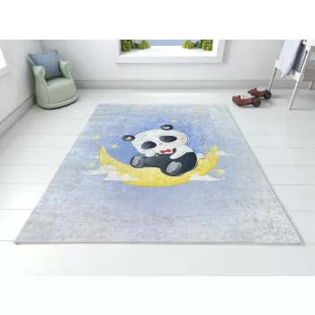 Panda mintás gyerekszőnyeg 130x180 cm