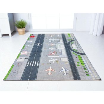 Repülőtér mintás gyerekszőnyeg 130x180 cm