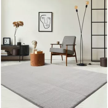   Luxury SHAGGY SZŐNYEG 252 Light gray (Világos szürke) 120X170CM