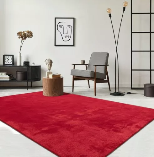 Luxury SHAGGY SZŐNYEG 252 Red (Piros) 240x330 CM
