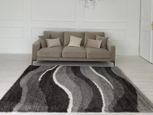 New York Shaggy  295 Grey (Szürke) 120x170 cm