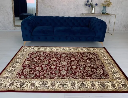 Züleyha Klasszik 3958A klasszikus mintájú piros szőnyeg 160x230 cm