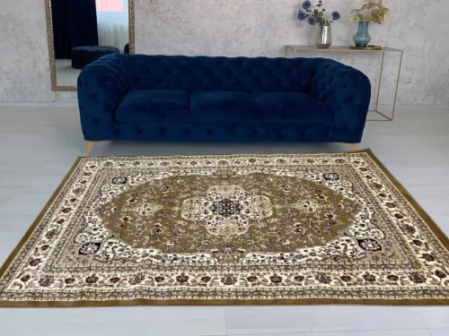 Züleyha Klasszik 3959 klasszikus mintájú Beige szőnyeg 160x230 cm