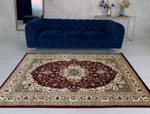 Züleyha Klasszik 3958A klasszikus mintájú piros szőnyeg 160x230 cm