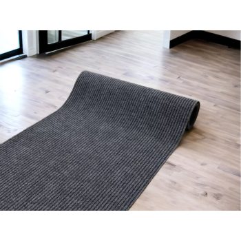   EGYSZÍNŰ, ANTRACIT  SZENNYFOGÓ SZŐNYEG MÉTERBEN 100 CM SZÉLESSÉGŰ