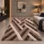 Diamonds Carpet  3d Shaggy 5cm 302A  (barna-bézs) 120x170cm szőnyeg