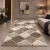 Diamonds Carpet  3d Shaggy 5cm 420  (barna-bézs) 120x170cm szőnyeg