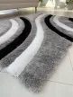 Diamonds Carpet  3d Shaggy 5cm 305A black-grey (szürke-fekete) 60x110cm szőnyeg 