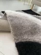 Diamonds Carpet  3d Shaggy 5cm 305A black-grey (szürke-fekete) 60x110cm szőnyeg 