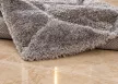 Diamonds Carpet  3d Shaggy 5cm 313     szürke 160x230cm szőnyeg