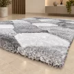 Diamonds Carpet  3d Shaggy 5cm 420  Szürke 120x170cm szőnyeg