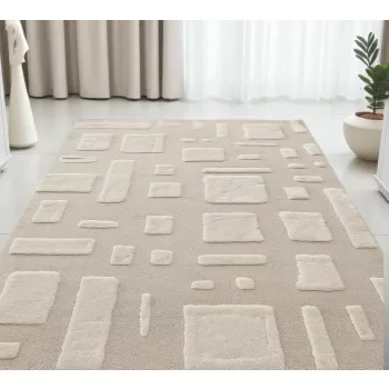 3D Bodrum Deluxe 3204 Bézs 120x170 cm 