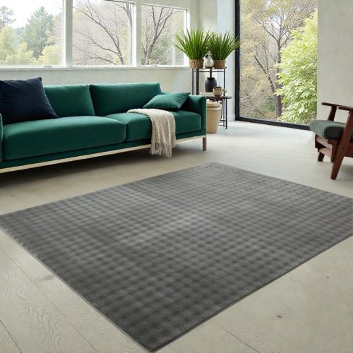 DreamPuff 3D modern szőnyeg  Antracit 80-as szett 