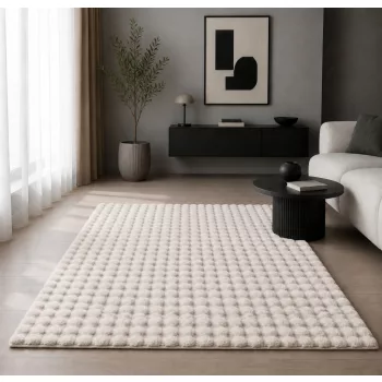 DreamPuff 3D modern szőnyeg Krém 120x170