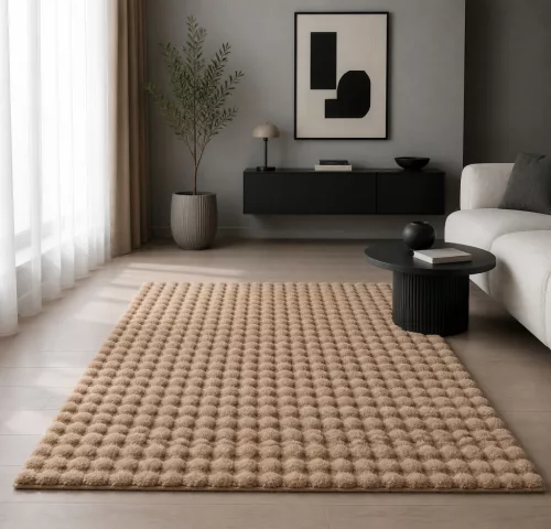 DreamPuff 3D modern szőnyeg Bézs 160x230