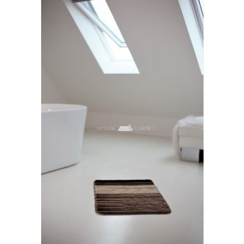 Fürdőszobai szőnyeg 1990(Sötétbarna) 1 részes 50x80