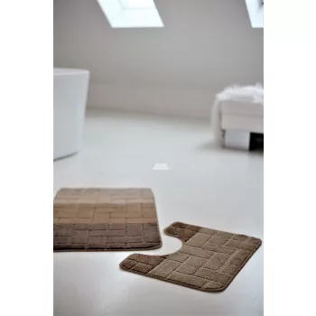 Fürdőszobai szőnyeg 2990 (Barna) 2 részes 50x80