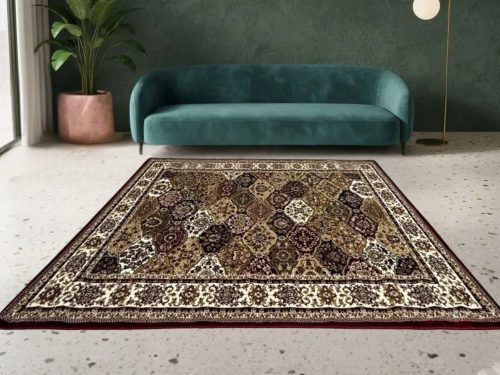 Klasszikus Piros (Red)   mintás 1836  160x230cm szőnyeg