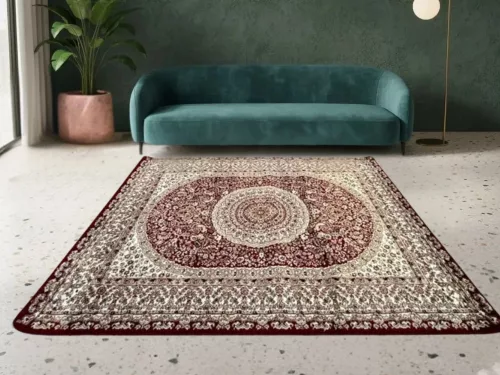 Klasszikus Piros (Red) mintás 2159 200x290cm szőnyeg 