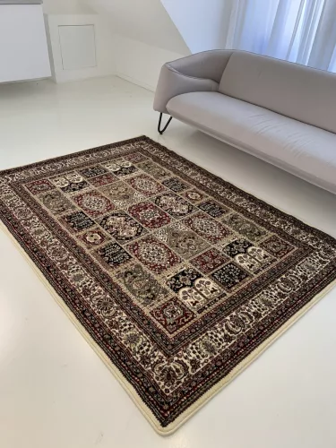 Klasszikus Bézs ( Beige)  kazetta mintás 1862 120x170cm szőnyeg