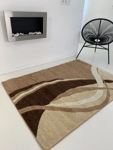 Modern Malizia Bézs (Beige) szőnyeg F361  60x110