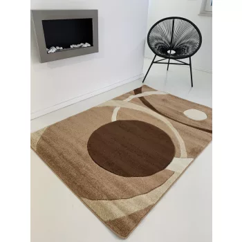 Modern Malizia Bézs (Beige) szőnyeg S038  120x170