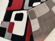 Modern Malizia Fekete-Piros (Red-Black) szőnyeg 0196  60x110