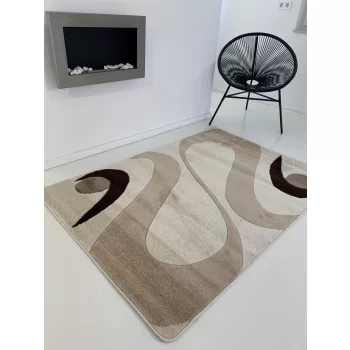 Modern Malizia Krém (Cream) szőnyeg 2331  120x170