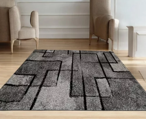 Sevil 6035 Szürke 200x290 modern szőnyeg 