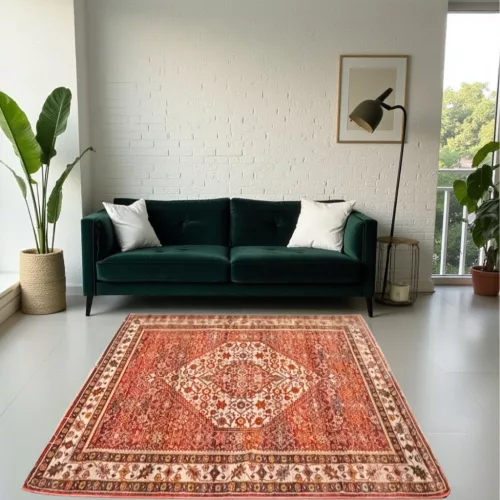 Terbiz royal  255 piros klasszikus szőnyeg 120x170 cm