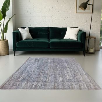   Terbiz royal  269 bézs, kék mintás kopott hatású klasszikus szőnyeg 120x170 cm