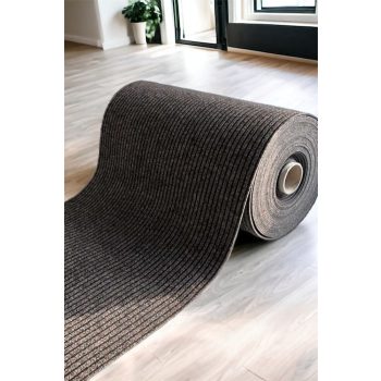   EGYSZÍNŰ, BARNA SZENNYFOGÓ SZŐNYEG MÉTERBEN 100 CM SZÉLESSÉGŰ