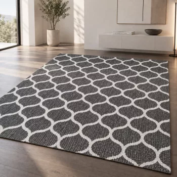 Beloria fekete 3718   szőnyeg    120x170 cm 