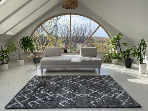 Doimo Carpet 415 grey-antracit (szürke) shaggy szőnyeg  200x290cm