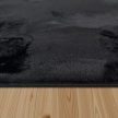 Foxy műszőrme szőnyeg fekete   80x150cmm