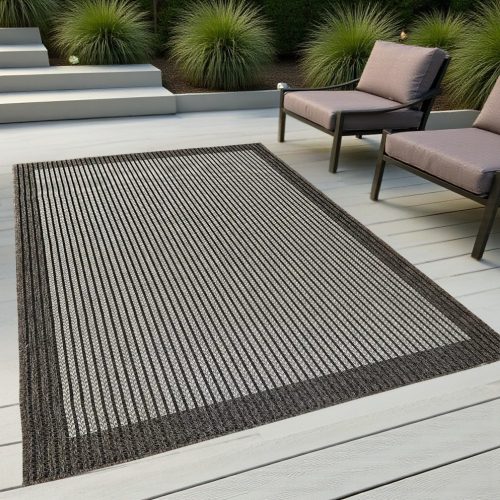 Capri kültéri szőnyeg 9159 szürke-bézs80x150 cm