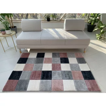   Multicolor 2421 puder-gray (puder-szürke) szőnyeg 120x170cm 