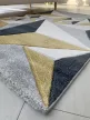  Multicolor 2396 yellow-gray-blue (sárga-szürke-kék) szőnyeg60x110cm