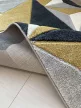  Multicolor 2396 yellow-gray-blue (sárga-szürke-kék) szőnyeg60x110cm