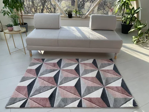 Multicolor 2398 puder-gray (puder-szürke) szőnyeg 120x170cm