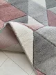 Multicolor rombusz mintás puder-gray 8797  (puder-szürke) szőnyeg 120x170cm