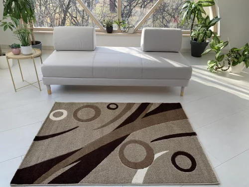 Capri barna-bézs 201 (Beige) szőnyeg 3db-os 60xszett