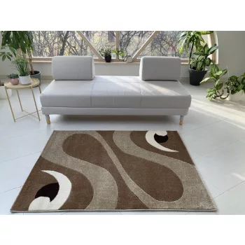 Capri barna-bézs 8246 (Beige) szőnyeg 3db-os 60xszett