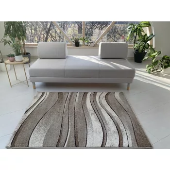 Capri barna-bézs 9835 (Beige) szőnyeg 3db-os 60xszett