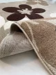 Capri Bézs virág mintás (Beige) szőnyeg 3db-os 80xszett