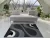 Capri Szürke Fekete Karikás minta 8246 (grey-black) szőnyeg  80x250
