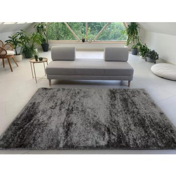   Modern milano shaggy 5980 antracit shaggy szőnyeg 60 cm-es szett