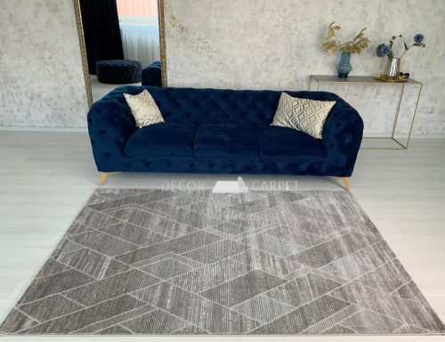 Revira Ayber 375 (grey) szőnyeg 60x220 cm szürke