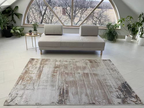 Venezia 230 yellow-cream (mustár-krém) szőnyeg 80x250 cm 