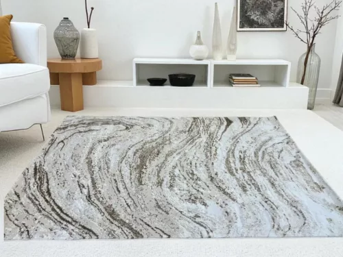 Star barna-bézs design szőnyeg 0838 120x170cm